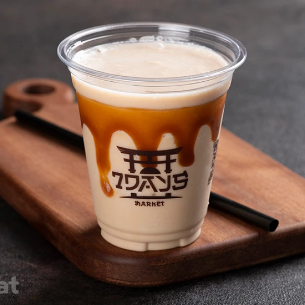 Iced Salted Caramel Latte 